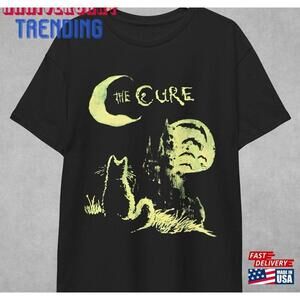 The Cure Unisex Tshirt Music Band Graphic Tee Rock
